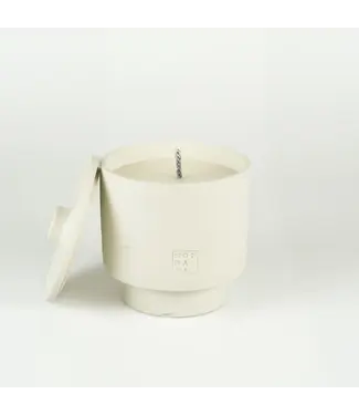 Mon Dada Outdoor: June Candle One Dover Neutral + lid