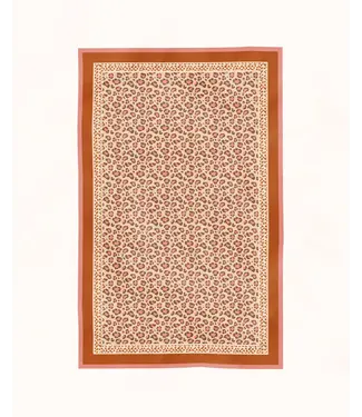 CasaJuna Coral Leopard 300 cm  tafelkleed
