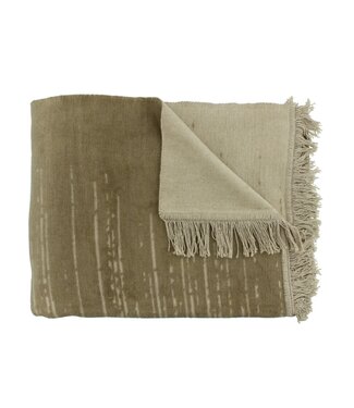Claudi Plaid Streps 150x200 cm Brown