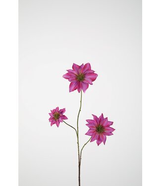 Clematis Spray 89cm fuchsia