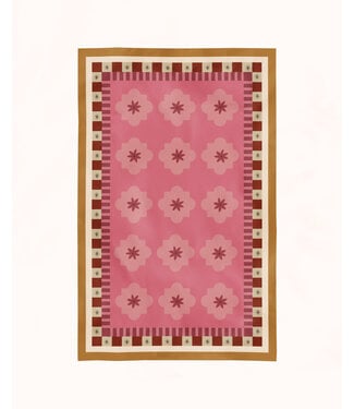 CasaJuna Dusty Rose 350 cm  tafelkleed