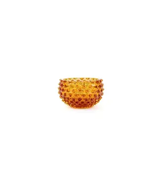 Anna von Lipa Hobnail  11,5 cm Amber