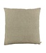 Claudi Claudi sierkussen Riley 50x50 cm – linnenkleur met grove structuur