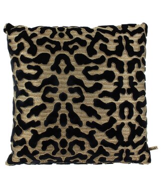 Claudi Small Pouf Ø42x48cm / Talissa Indigo/Gold