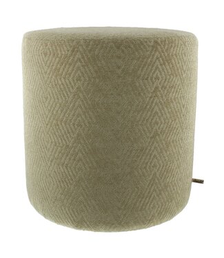 Claudi Small Pouf Ø42x48cm / Vaxholm Sand