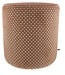 Claudi Small Pouf Ø42x48cm / Valentijn Rust