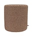 Claudi Small Pouf Ø42x48cm / Alains Brown