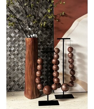 Bombyxx Ornament Emporia Large burgundy