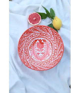 Lenta Living Schaal 30 cm oranje