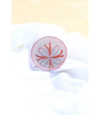 Lenta Living Tapasschaaltje Ikat PXLL bloem