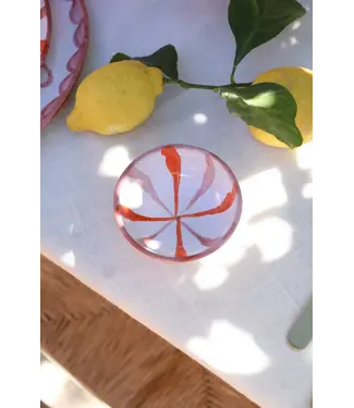 Lenta Living Tapasschaaltje Ikat PXLL streep