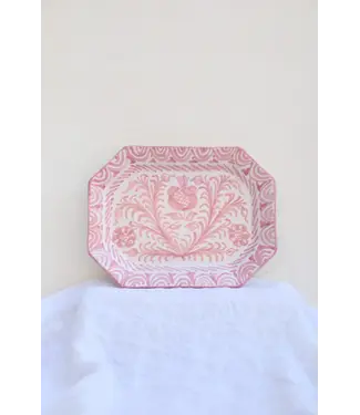 Lenta Living Serveerschaal roze