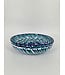 Lenta Living Schaal 26 cm blauw met turquoise