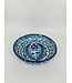 Lenta Living Schaal 26 cm blauw met turquoise
