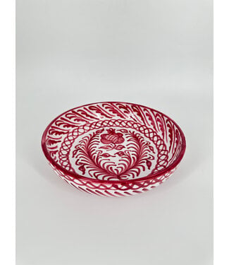Lenta Living Schaal 26 cm bordeaux