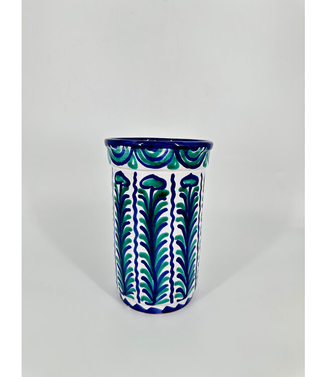 Lenta Living Wijnkoeler blauw met turquoise