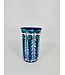 Lenta Living Wijnkoeler blauw met turquoise