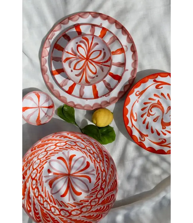 Lenta Living Schaal 30 cm Ikat PXLL