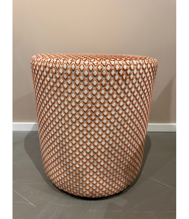 Claudi Small Pouf Ø42x48cm / Valentijn Rust