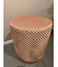 Claudi Small Pouf Ø42x48cm / Valentijn Rust