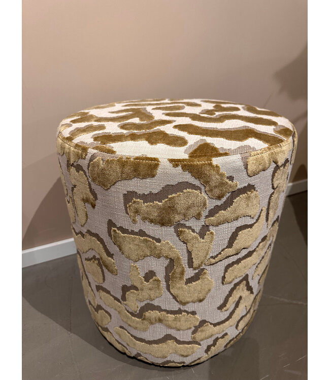 Claudi Small Pouf Ø42x48cm / Nimfy Olive