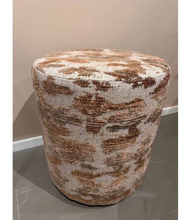 Claudi Small Pouf Ø42x48cm / Aelia Ash Rose