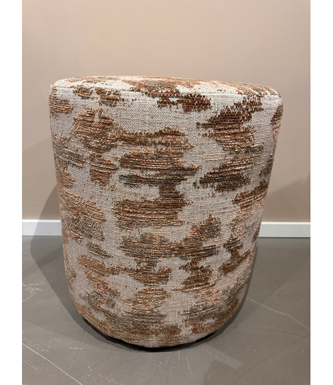 Claudi Small Pouf Ø42x48cm / Aelia Ash Rose