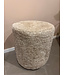 Claudi Small Pouf Ø42x48cm / Lovely  Mint