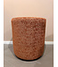 Claudi Small Pouf Ø42x48cm / Vaxholm Burned Orange