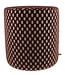 Claudi Small Pouf Ø42x48cm / Scallas Aubergine