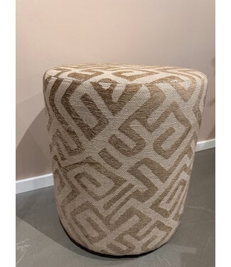 Claudi Small Pouf Ø42x48cm / Naiwa Sand