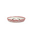 Val Pottery Pie plate Red