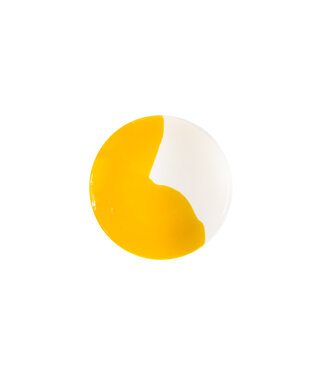 Val Pottery Brekky bowl Yellow splash