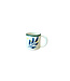 Val Pottery Mug Lúcia Blue feather