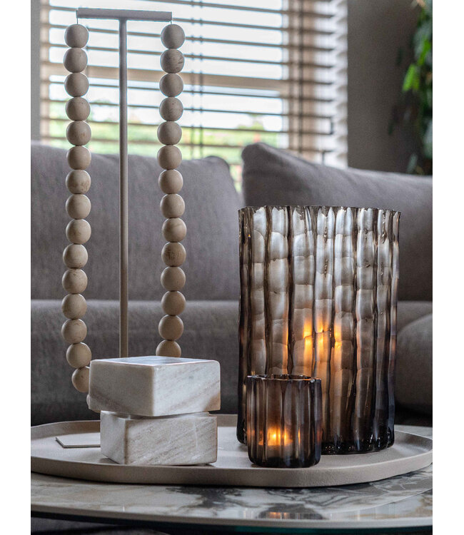 Bombyxx Ornament Tumba Travertine Medium