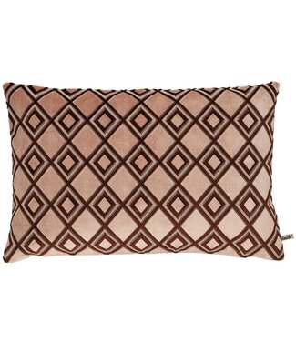 Claudi Brenda 40x60 cm Burgundy/Soft Pink