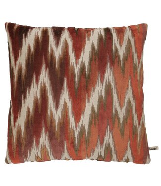 Claudi Marlyn 45x45 cm Orange/Aubergine