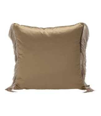 Claudi Dafne 45x45 cm Dark Gold 922 + Fringe Long Gold