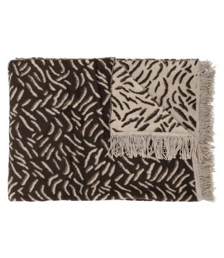 Claudi Plaid Premyo 150x200 cm Chocolate