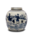 Keramiek pot mensen