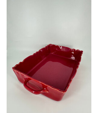 MOOVE - Ovenschaal Rechthoek  37x25x8 - Rouge Cendré