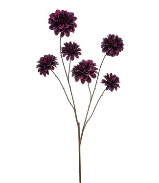 Dahlia spray purple 110cm