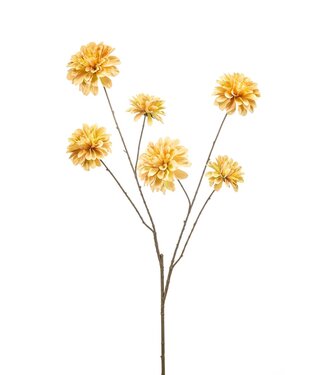 Dahlia spray peach 110cm