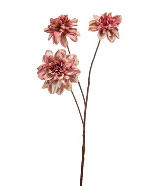 Dahlia spray pink 65cm