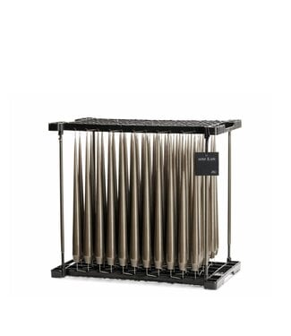 Ester&erik Taper candle  32cm   77 caviar
