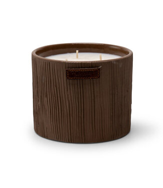 Côté Bougie Bougie Striee Grise M / Oud Santal