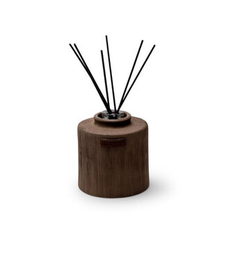 Côté Bougie Diffuseur Ceramique Striee Grise 500 ml / Oud Santal
