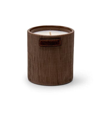 Côté Bougie Bougie Striee Grise S / Oud Santal