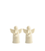 Uyuni LED candle Engel, Vanilla, Smooth,  9x12 cm, 2-pack