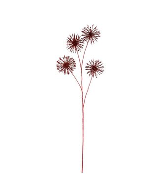 Twig Plant Red glitter spray